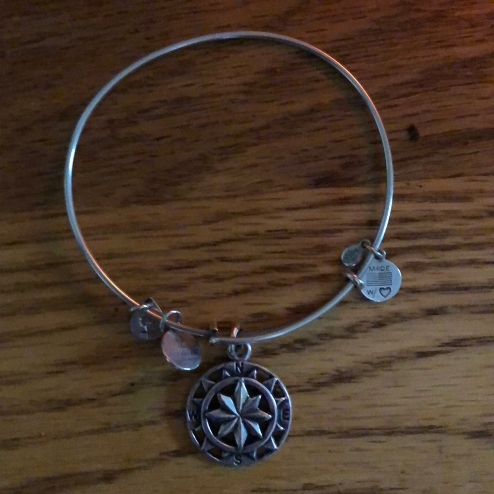 Compass Alex & Ani bracelet